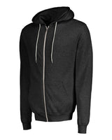 Retro Heather Full-Zip Hooded Sweatshirt