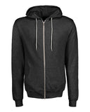 MV Sport Unisex Retro Heather Full-Zip Hooded Sweatshirt