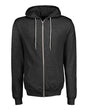 MV Sport Unisex Retro Heather Full-Zip Hooded Sweatshirt