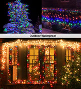 200 LED Solar Powered Outdoor String Light For Christmas