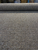 Pen Pal Latex Backed Mocha Tweed Chenille Upholstery Fabric - Mocha With Beige Rust Hints, 56" Width (By The Yard)