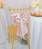 Crushed Taffeta Chair Sash Sample