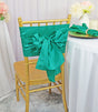 Crushed Taffeta Chair Sash Sample