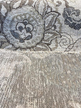 Motemi Toile Leopard Graystone Chenille Fabric - Gray Taupe Beige Leopard Toile, 58" Width (1 Yard)