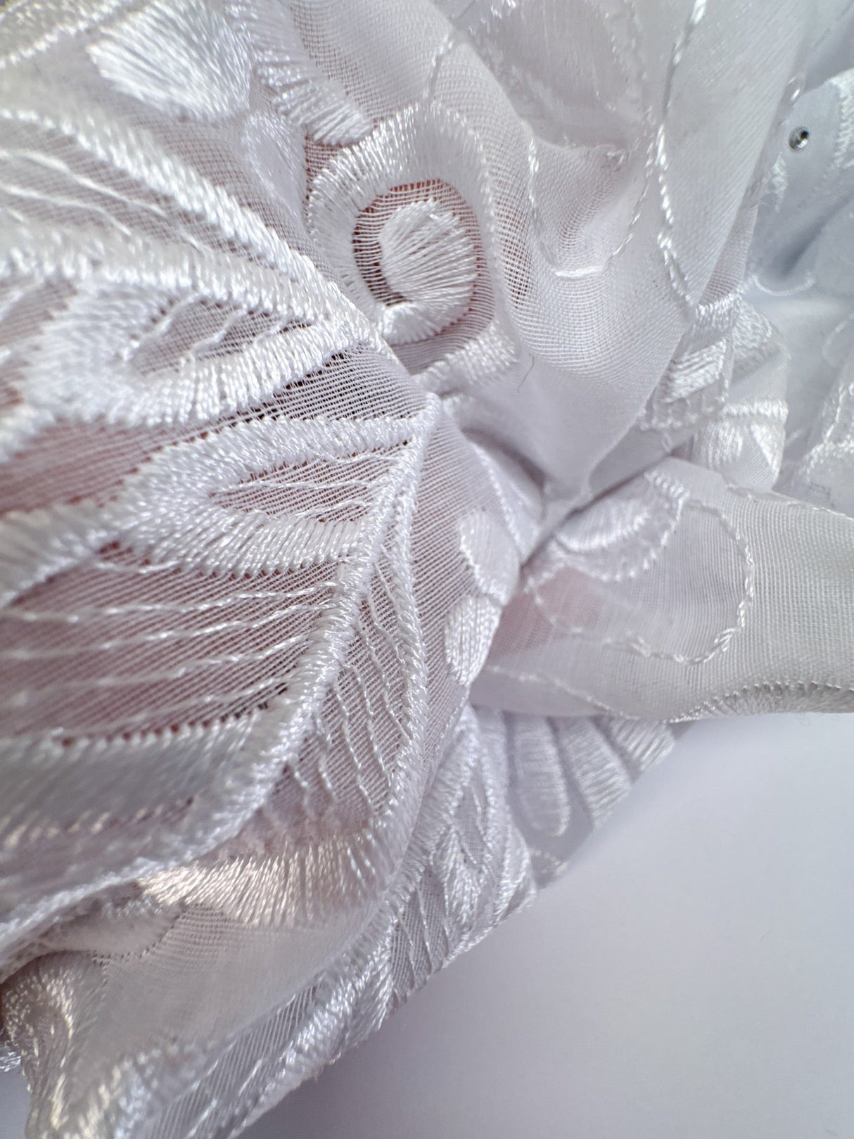White Polyamide Woven Fabric