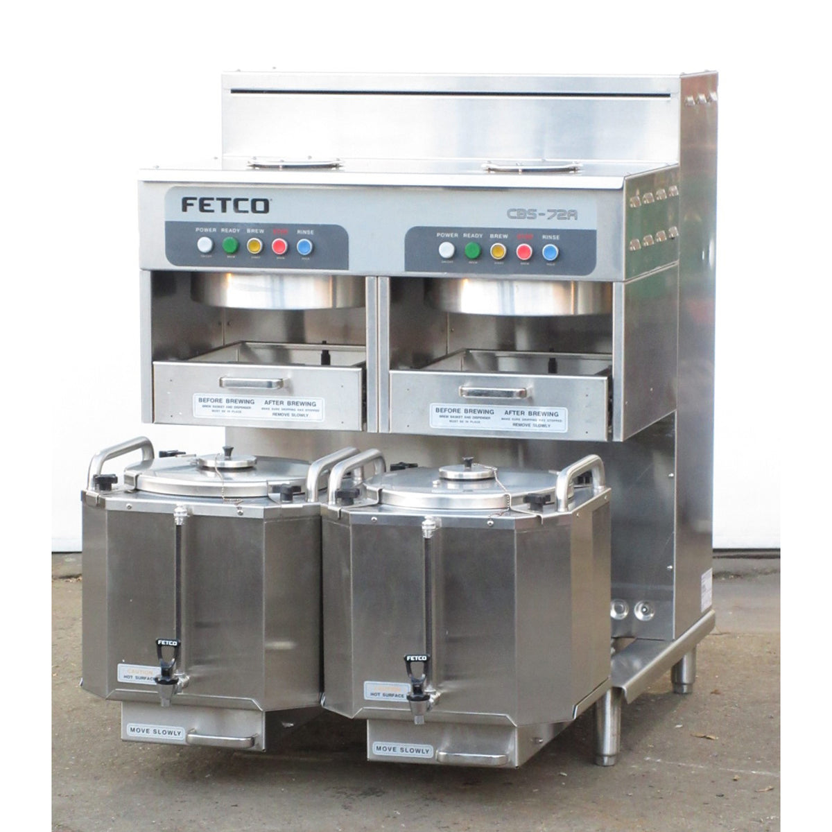 Fetco CBS-72A High Volume Thermal Coffee Maker, Brand New