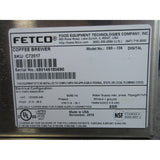 Fetco CBS-72A High Volume Thermal Coffee Maker, Brand New