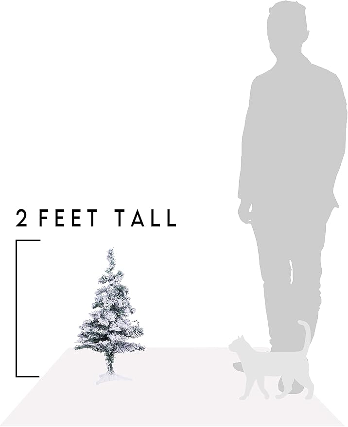 3ft Christmas Tree Snow Flock