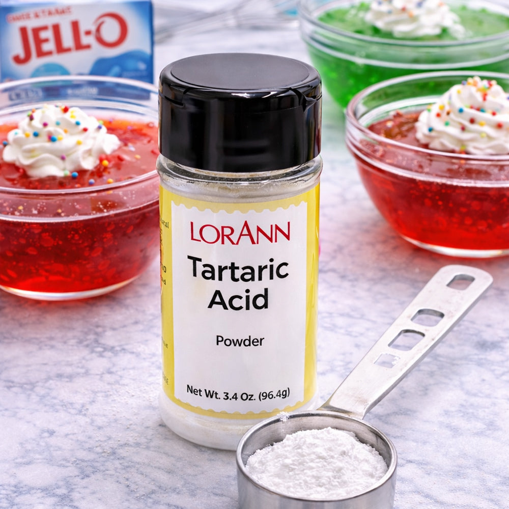 LorAnn Tartaric Acid Powder, 3.4 oz.