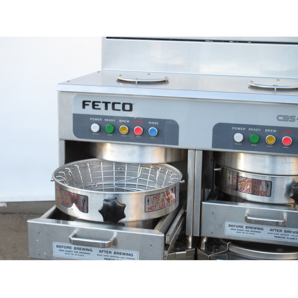 Fetco CBS-72A High Volume Thermal Coffee Maker, Brand New