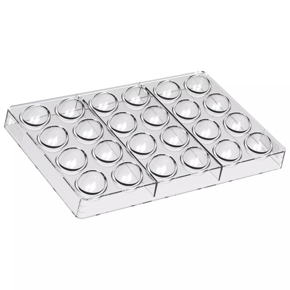 Silikomart EGG Tritan Chocolate Mold, 24 Cavities