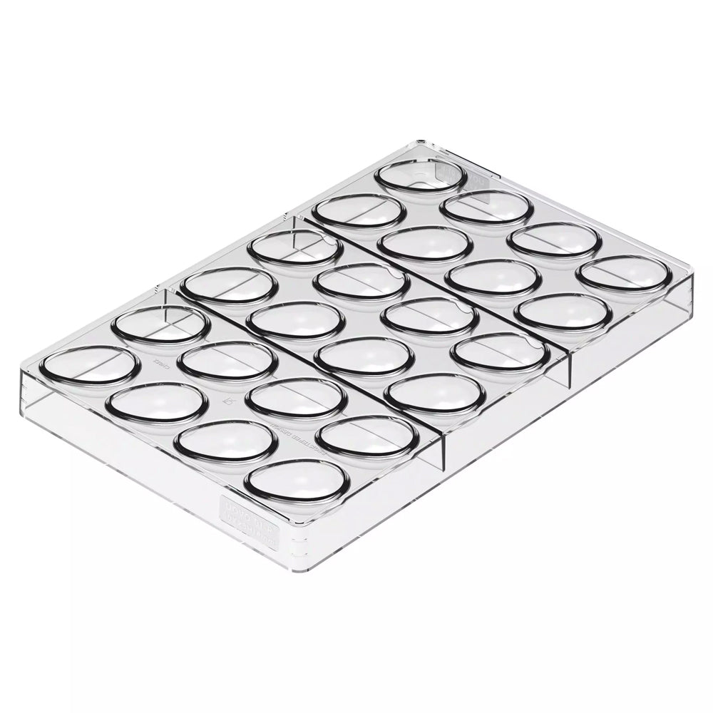 Silikomart EGG Tritan Chocolate Mold, 24 Cavities