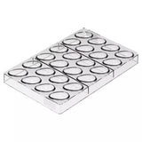 Silikomart EGG Tritan Chocolate Mold, 24 Cavities