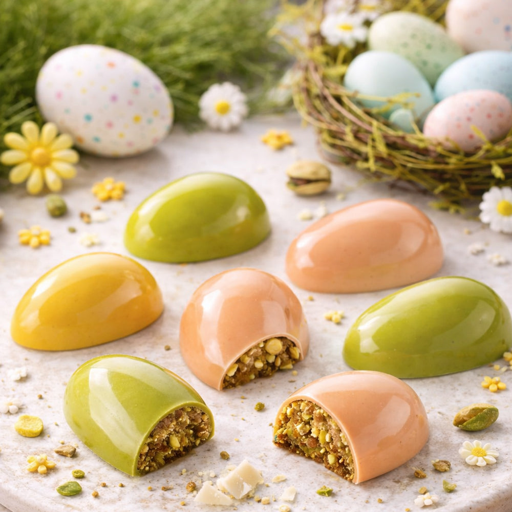 Silikomart EGG Tritan Chocolate Mold, 24 Cavities