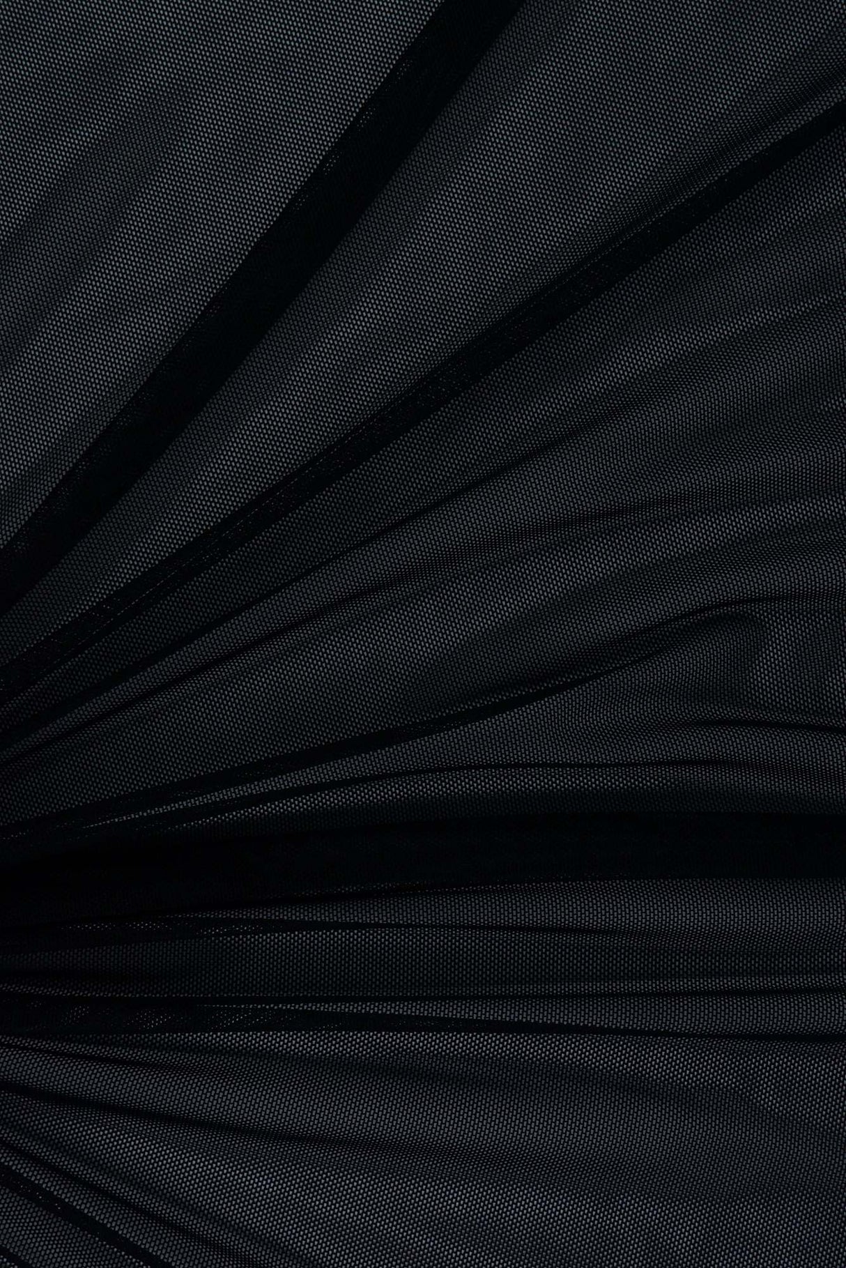 Mesh Stretch Solid Fabric