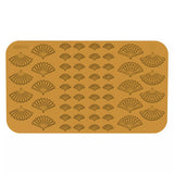 Silikomart VENTAGLIO Decorative Silicone Mold, 54 Cavities