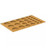 Silikomart POIS Silicone Circle Mold, 26 Cavities