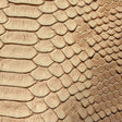 Brown Faux Viper Sopythana Snake Skin Vinyl Fabric,