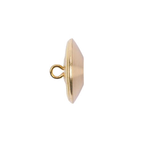 Gold Matte Metal Button - 32L/20mm