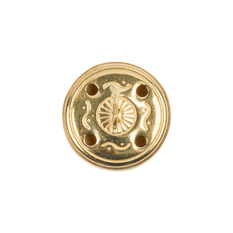 Gold Matte Metal Button - 32L/20mm
