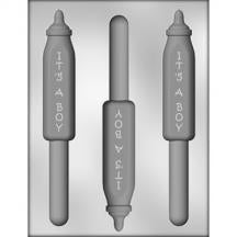 It's a Boy Bottle Pretzel Chocolate Mold (90-11591)