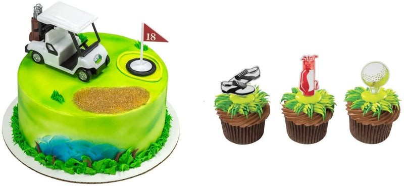 Golfing Fun Cake Topper Kit