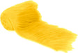 Faux Fur Fabric Shaggy Trim Ribbon Golden Yellow