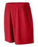 Pantalones cortos deportivos de malla con absorción