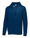 Sudadera con capucha de forro polar 60/40 con cremallera completa
