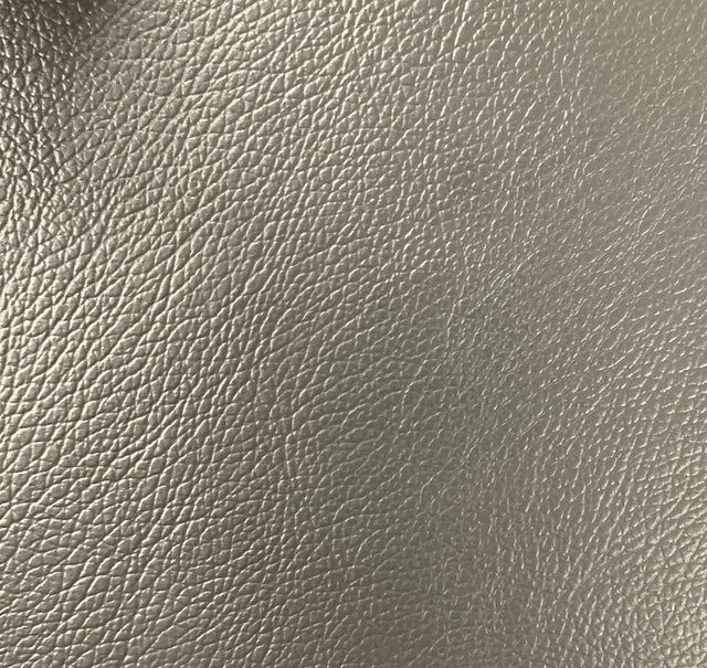 Charcoal 1.0 mm Thickness Soft PVC Faux Leather Vinyl Fabric,