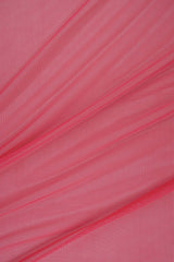 Mesh Stretch Solid Fabric