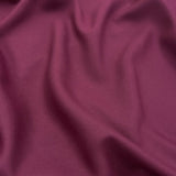 Maroon Vegan Gabardine Polyester Gabardine Fabric - Maroon, Solid, 60" Width (1 Yard)