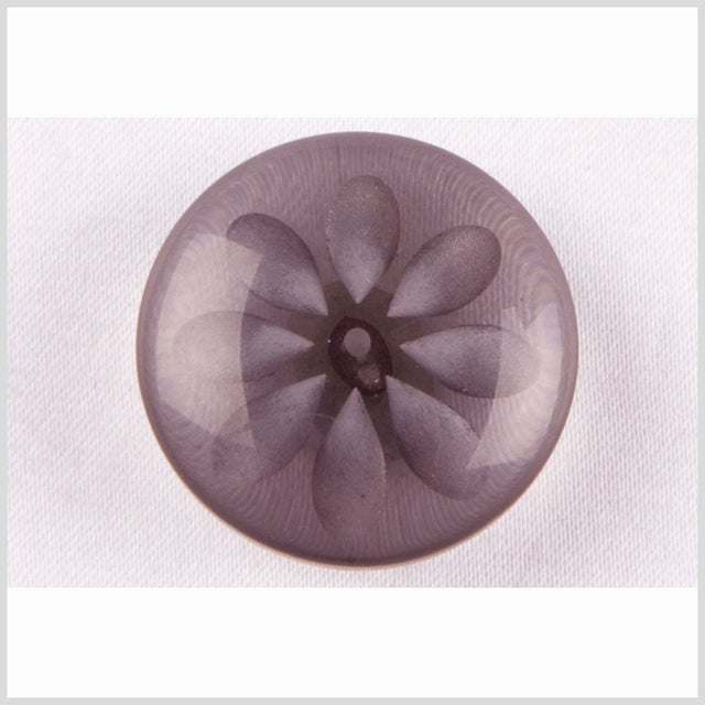 Black Plastic Button - 24L/15mm