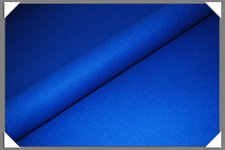 Royal Blue Wool Nylon Melton Fabric - Royal Blue, Melton, 58/60" Width
