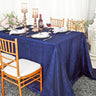 Crushed Taffeta Rectangular Tablecloth Seamless Finish