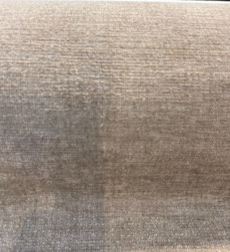 Sunbrella Outdoor Chenille Bliss Velvet Acrylic Fabric - Taupe Upholstery, Plush Weave, 54" Width (1 Yard)