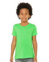 BELLA + CANVAS® Youth CVC Jersey Crew Neck Tee - 3001YCVC