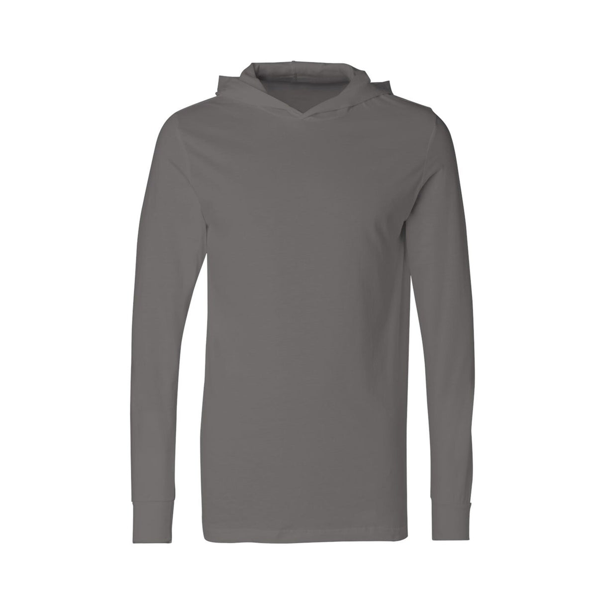 BELLA + CANVAS® Jersey Hooded Long Sleeve Tee