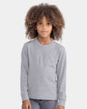 Next Level® Youth Long Sleeve Cotton T-Shirt