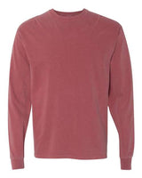 Comfort Colors® Garment-Dyed Heavyweight Crewneck Long Sleeve T-Shirt