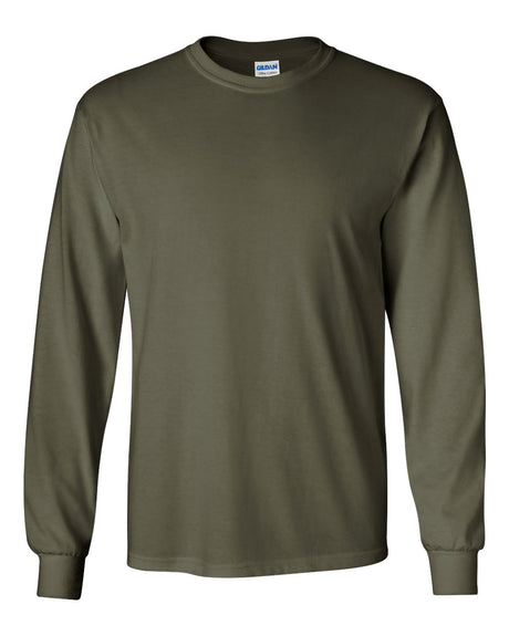 Gildan® Heavy Cotton Crewneck Long Sleeve T-Shirt
