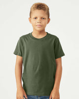 BELLA + CANVAS® Youth Jersey Crewneck Short Sleeve Tee