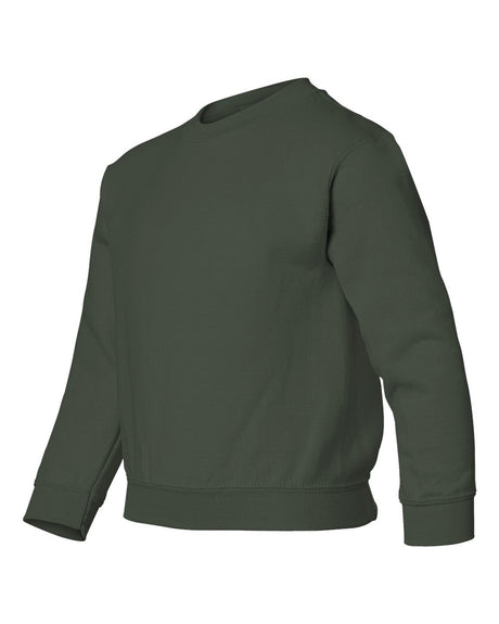 Gildan Heavy Blend Youth Crew Neck Long Sleeve Sweatshirt