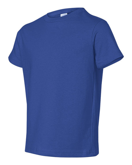 RADYAN® Toddler Cotton Crewneck Short Sleeve Jersey T-Shirt