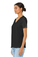 Women’s Relaxed Jersey Short Sleeve V-Neck Tee | RADYAN®