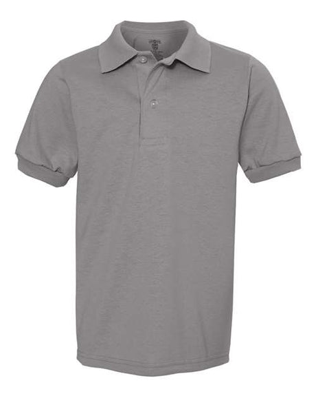 Jerzees® Youth Dri-Power Polo - Comfortable & Sustainable 50/50 Cotton/Polyester