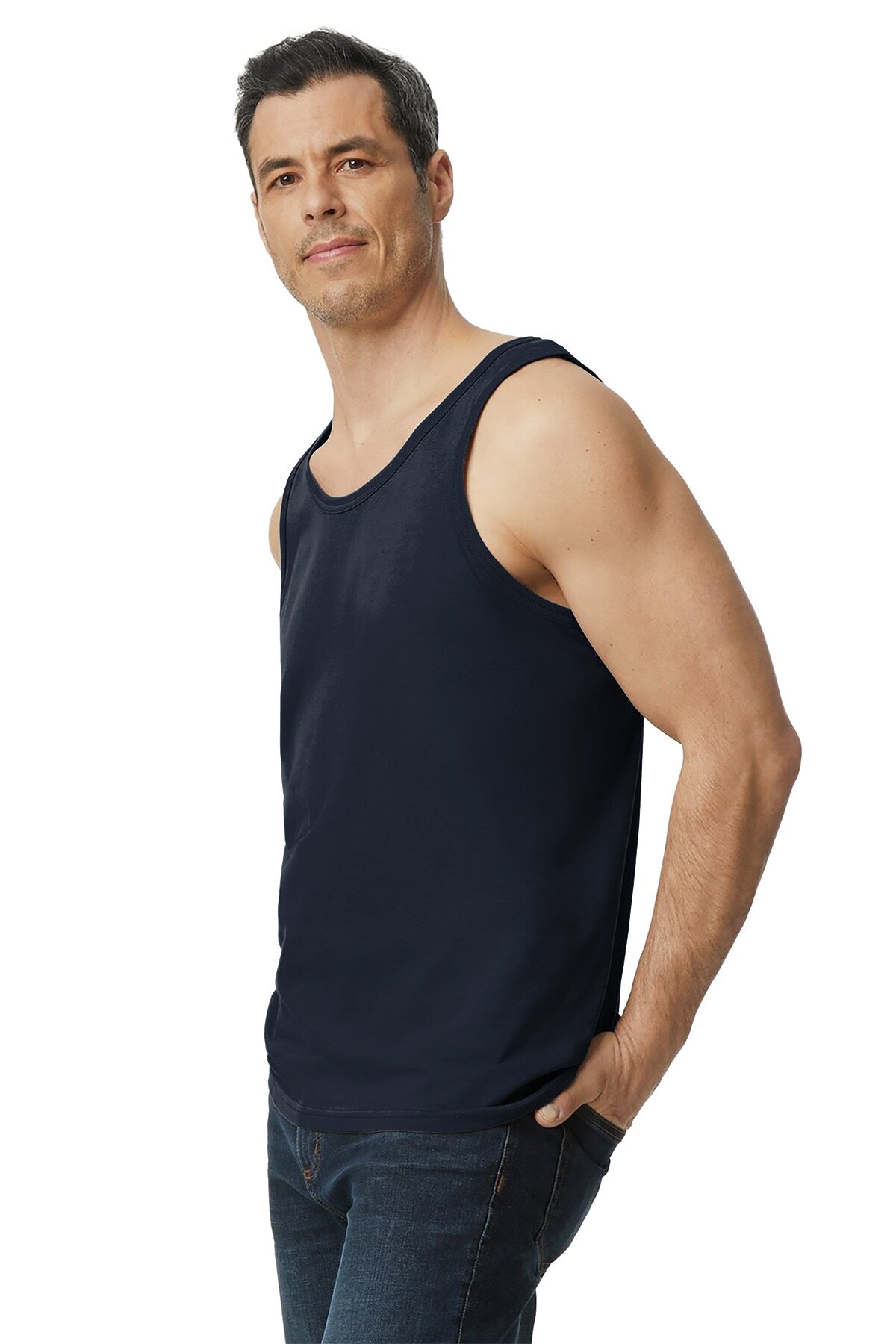 GILDAN® Softstyle Sleeve Less Tank Top - 64200