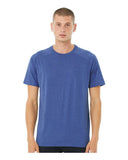 BELLA + CANVAS® Crewneck Short Sleeve Heather CVC Raglan Tee