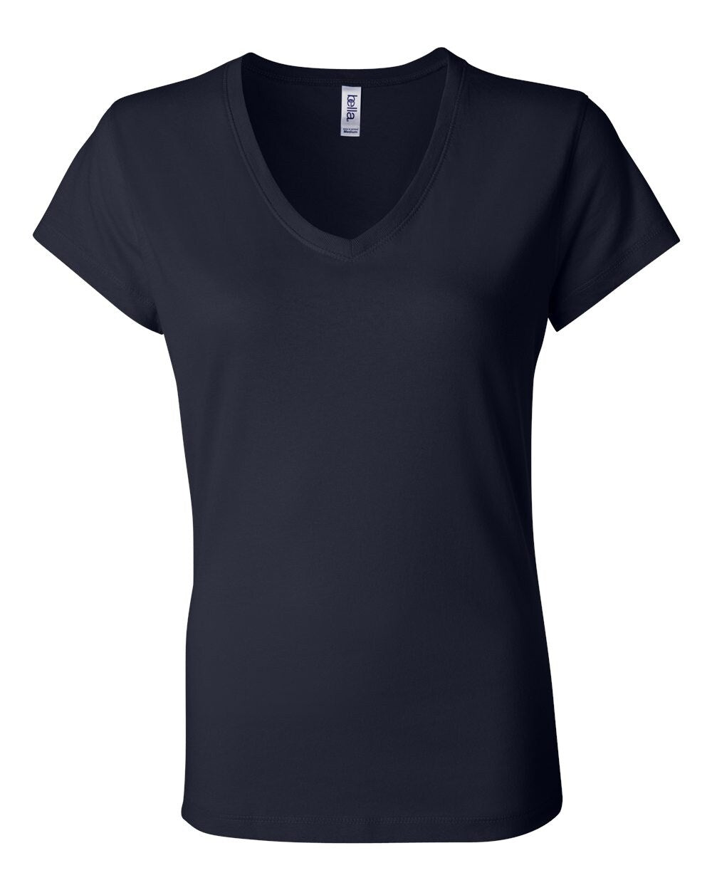 BELLA + CANVAS® Women’s Jersey V-Neck Short Sleeve Tee