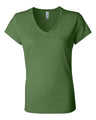 BELLA + CANVAS® Women’s Jersey V-Neck Short Sleeve Tee